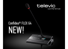 Встречайте! Confidea® FLEX G4: новая беспроводная конференц-система от Televic